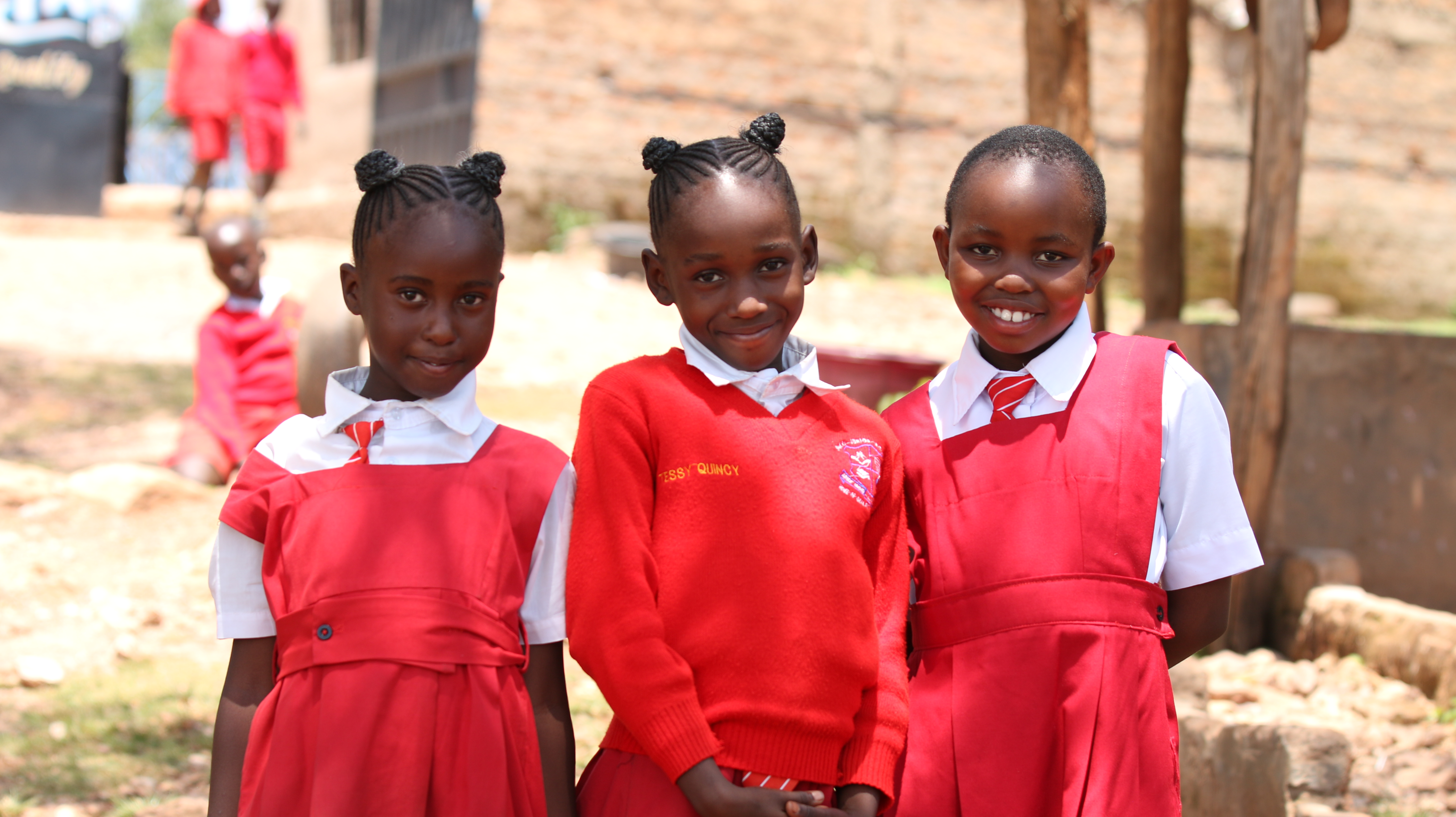 Students at Sikri Junior